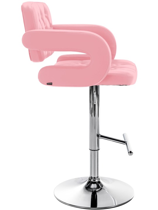 Barová stolička Dublin C, ružová