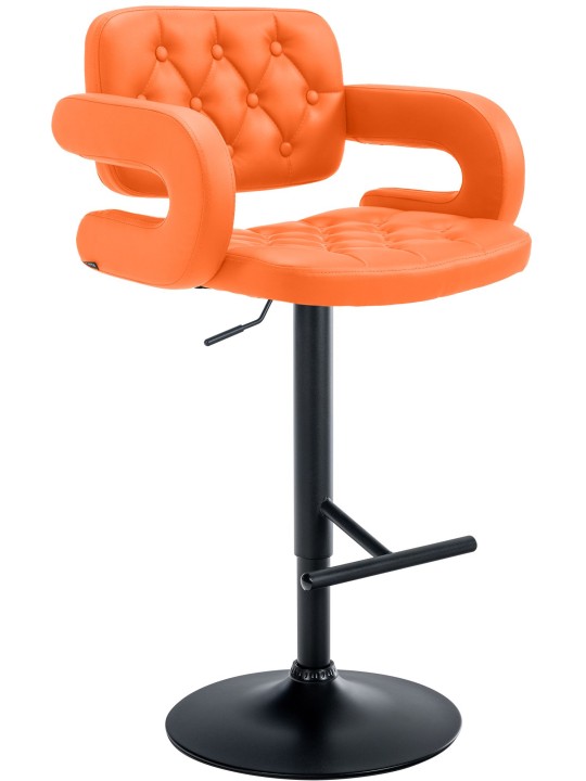 Barová stolička Dublin, oranžová