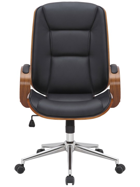Kancelárske kreslo Yankton, orech/čierna