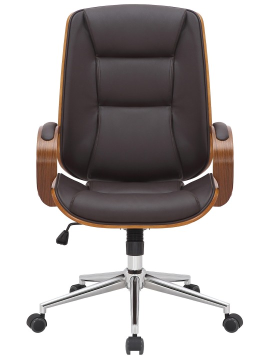 Kancelárske kreslo Yankton, orech/hnedá
