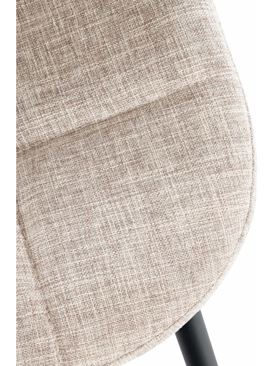 Sada 2 stoličiek Tom látka, krémová