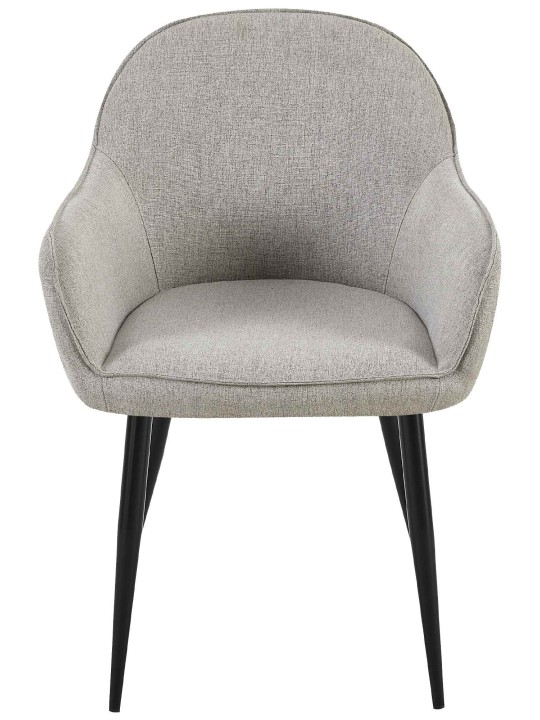 Jedálenská stolička Boise látka, sivá