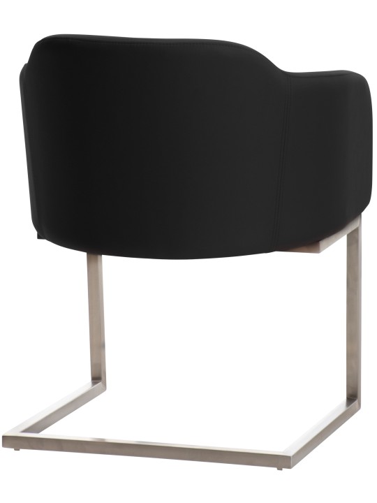 Stolička pre návštevy Magnus, čierna