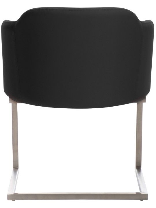 Stolička pre návštevy Magnus, čierna
