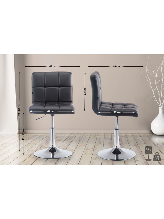 Palma Lounger V2, čierna