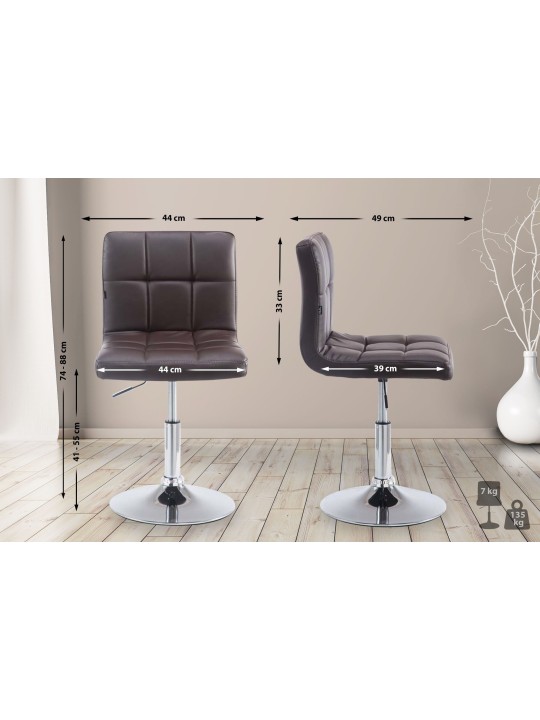 Palma Lounger V2, hnedá