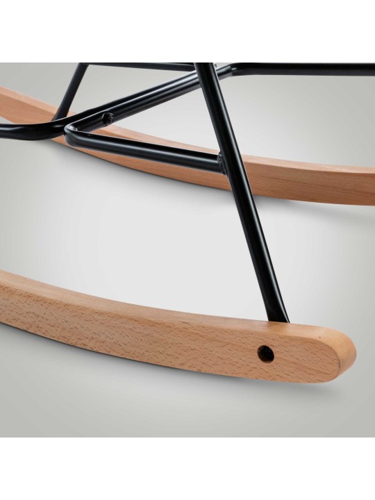 Stolička Sanka látka, hnedá