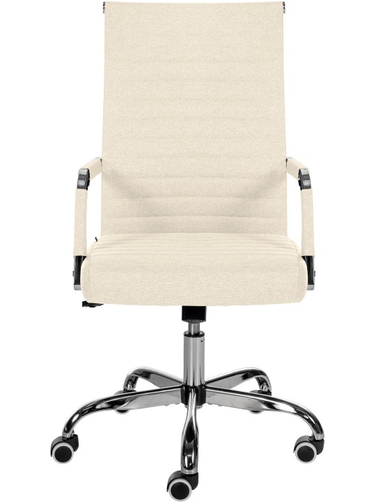 Kancelárske kreslo Amadora látka, krémová