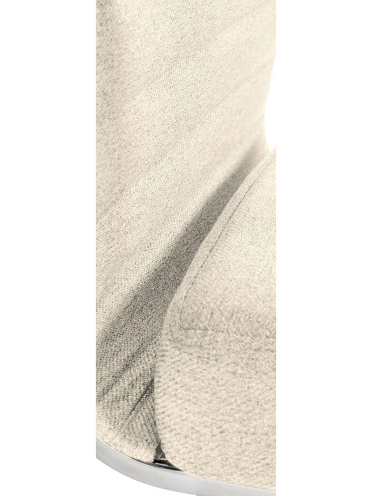 Kancelárske kreslo Amadora látka, krémová