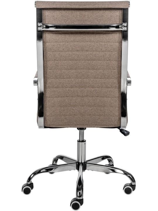 Kancelárske kreslo Amadora látka, šedohnedá