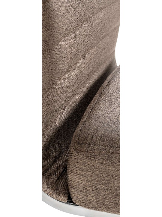 Kancelárske kreslo Amadora látka, šedohnedá