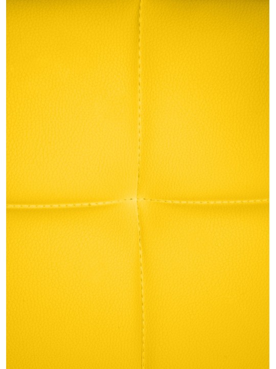 Kreslo pre návštevníkov Canada B umelá koža, žltá