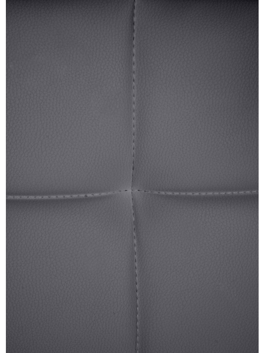 Kreslo pre návštevníkov Canada B umelá koža, sivá