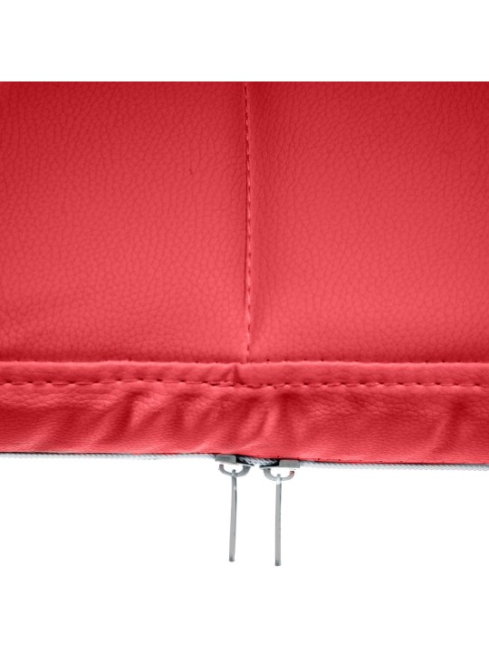 Kreslo pre návštevníkov Canada B umelá koža, červená