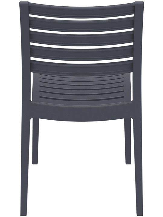 Stolička Ares, tmavosivá