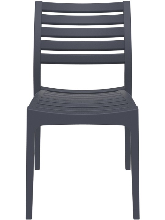 Stolička Ares, tmavosivá