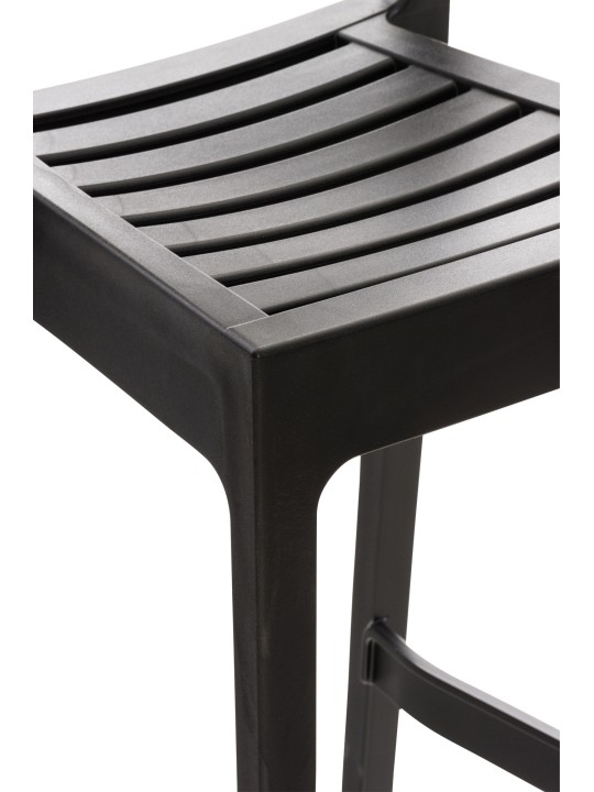 Barová stolička Ares, čierna