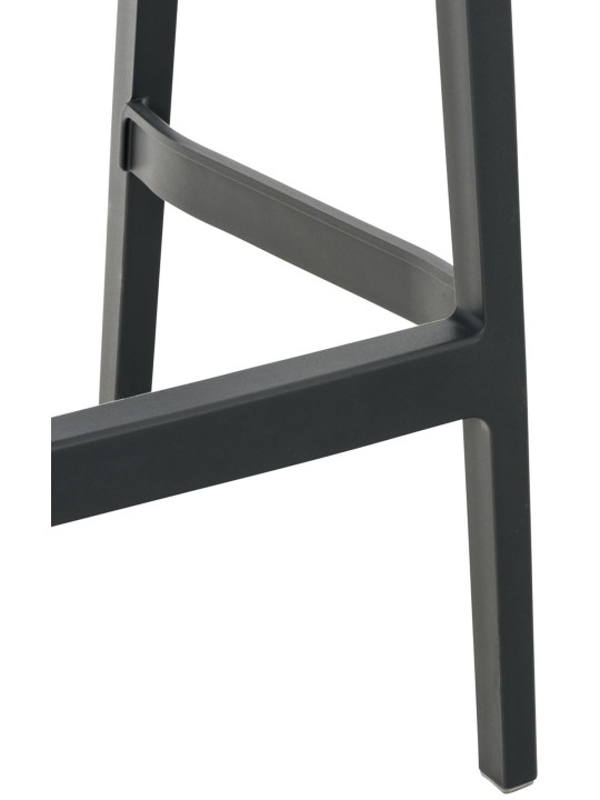 Barová stolička Ares, tmavosivá