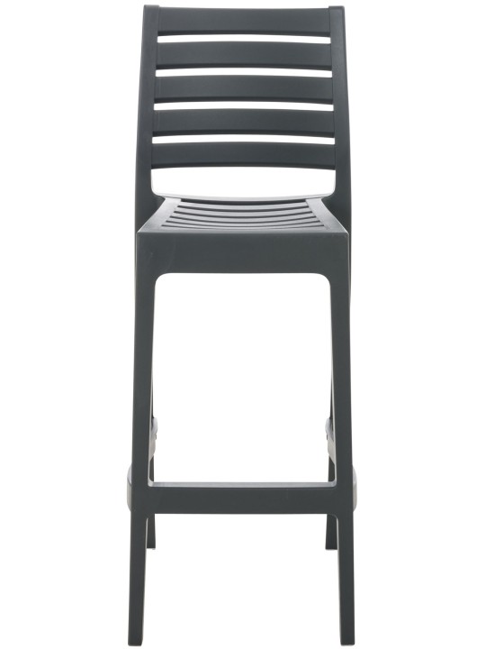 Barová stolička Ares, tmavosivá