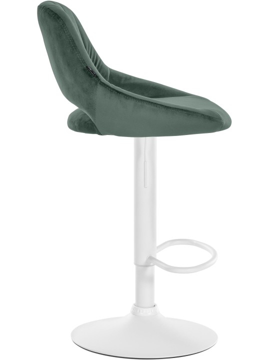Sada 2 barových stoličiek Milet velvet W, zelená