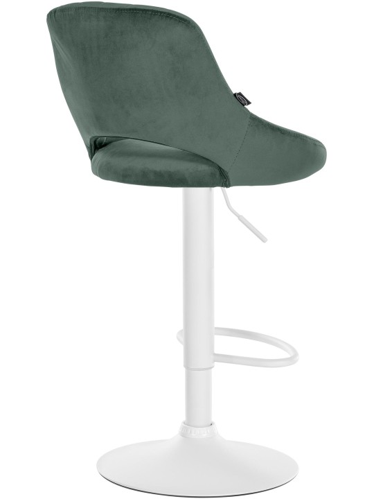 Sada 2 barových stoličiek Milet velvet W, zelená