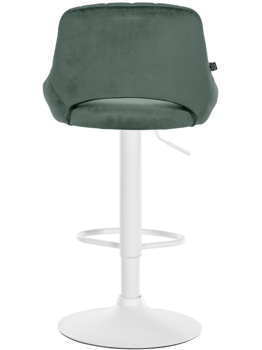Sada 2 barových stoličiek Milet velvet W, zelená