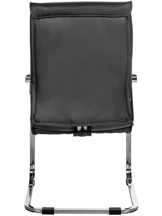 Sada 2 návštevníckych stoličiek Hobart, čierna