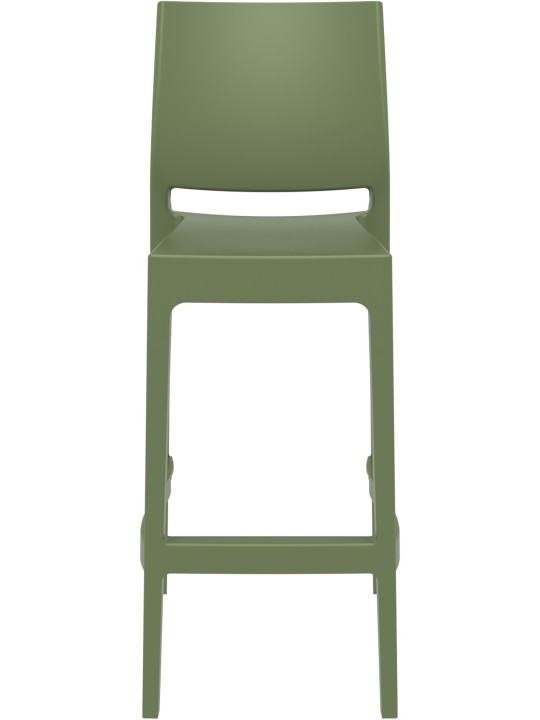 Barová stolička Maya, olivová