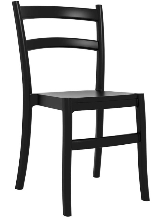 Stolička Tiffany, čierna