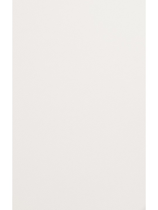 Stolička Puka z umelej kože, biela