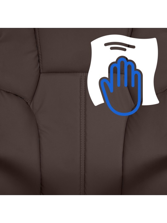 Kancelárske kreslo BIG Xanthos, hnedá