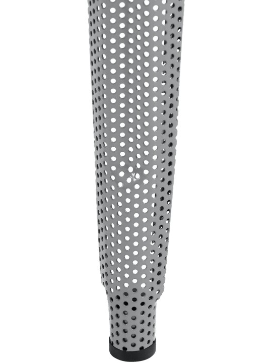 Barová stolička Fletcher, strieborná