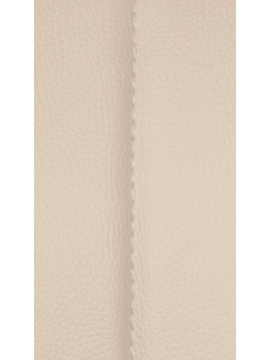 Barová stolička Milet umelá koža chróm, krémová