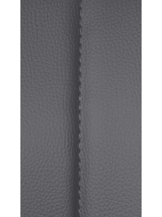 Sada 2 barových stoličiek Milet z umelej kože B, sivá