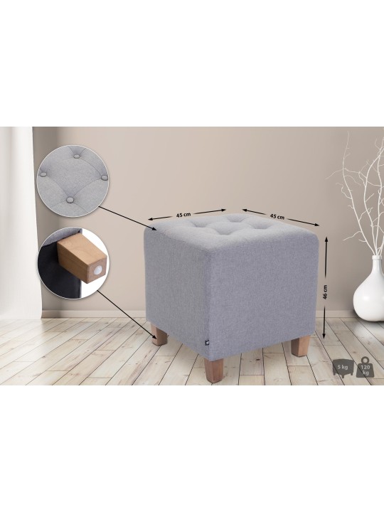 Faraónska stolička, starožitné svetlo, svetlosivá