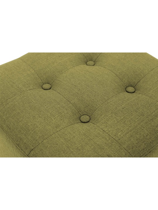 Faraónska stolička, starožitné svetlo, zelená