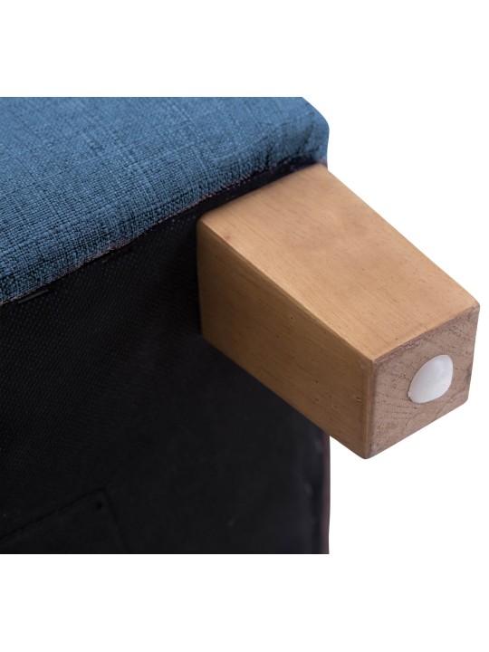 Faraónska stolička, starožitné svetlo, modrá