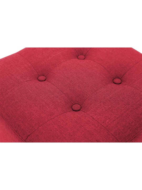 Faraónska stolička, starožitné svetlo, červená