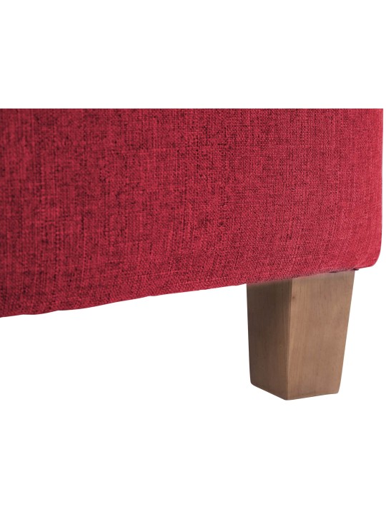 Faraónska stolička, starožitné svetlo, červená