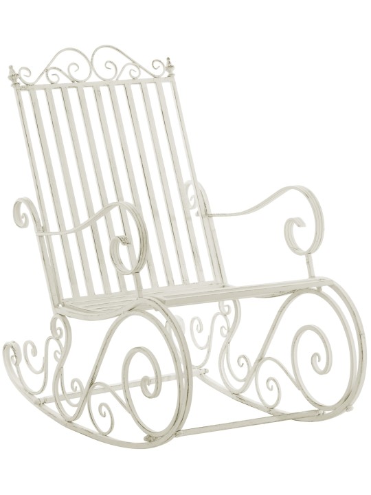 Hojdacie kreslo Smilla, antická biela