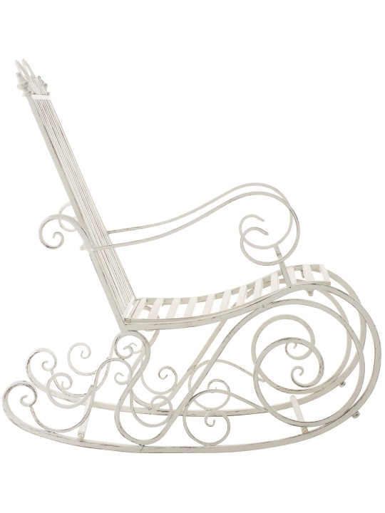 Hojdacie kreslo Smilla, antická biela