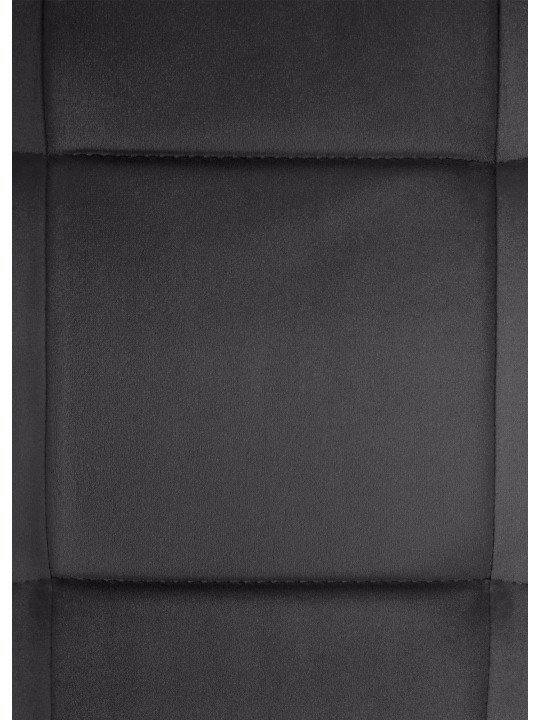 Sada 2 jedálenských stoličiek Vermont velvet, čierna