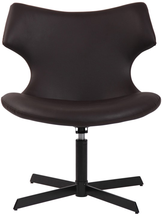 Lehátko Welland z umelej kože, hnedá