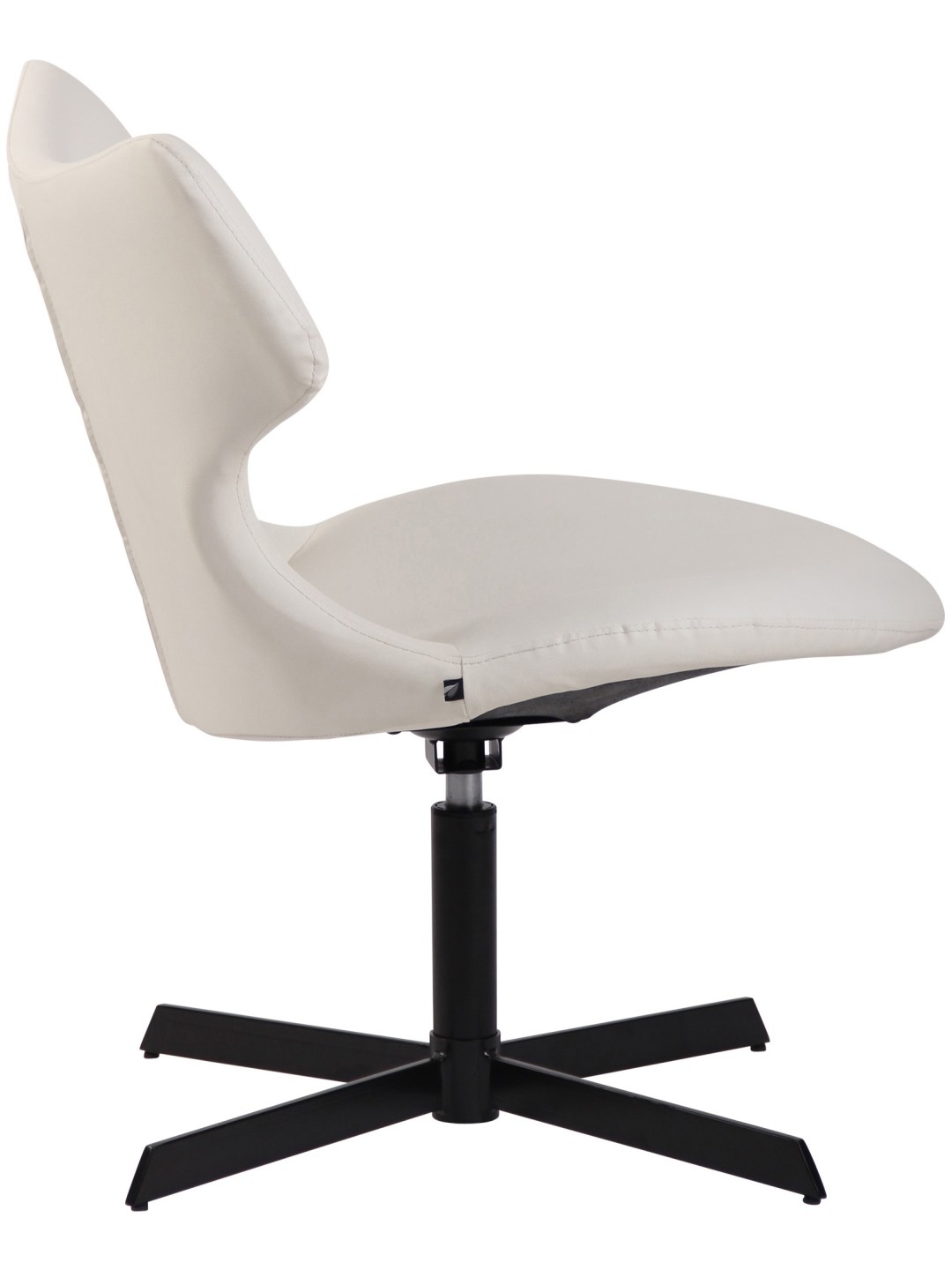 Lehátko Welland z umelej kože, biela