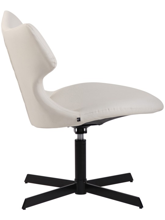 Lehátko Welland z umelej kože, biela