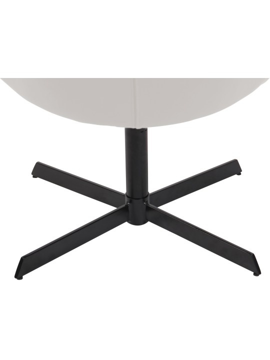 Lehátko Welland z umelej kože, biela