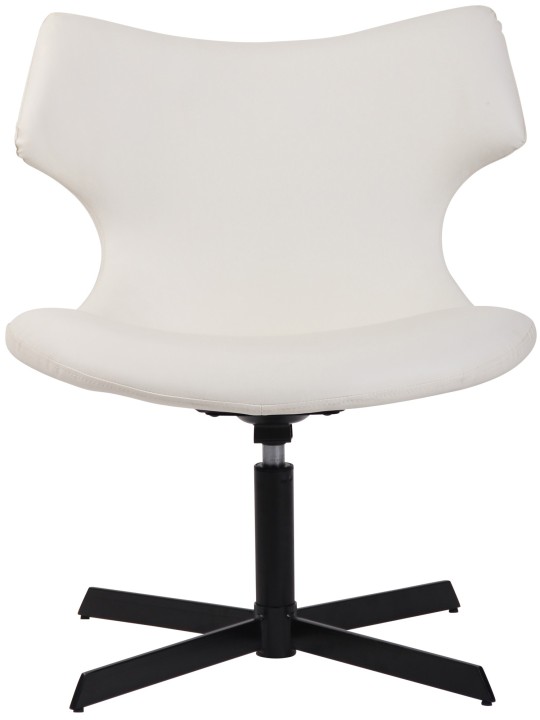 Lehátko Welland z umelej kože, biela