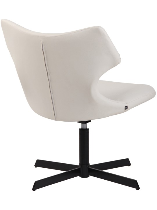 Lehátko Welland z umelej kože, biela