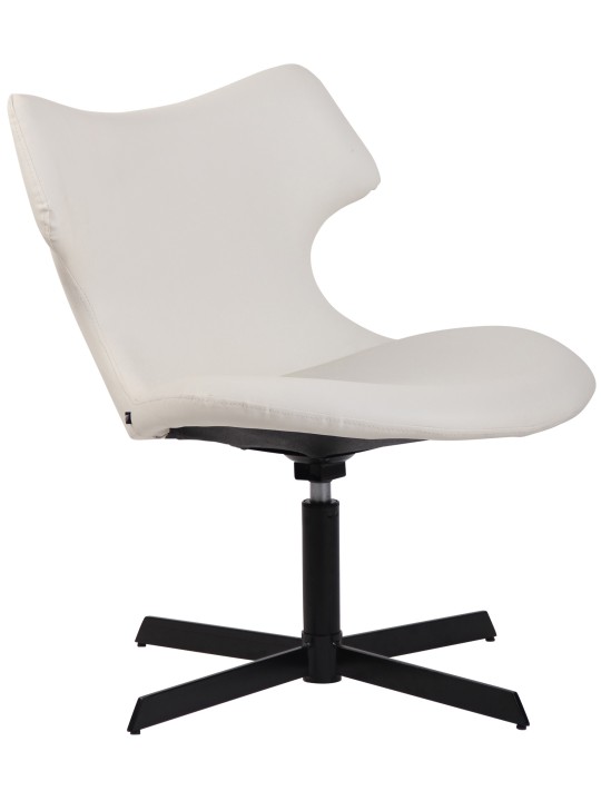 Lehátko Welland z umelej kože, biela