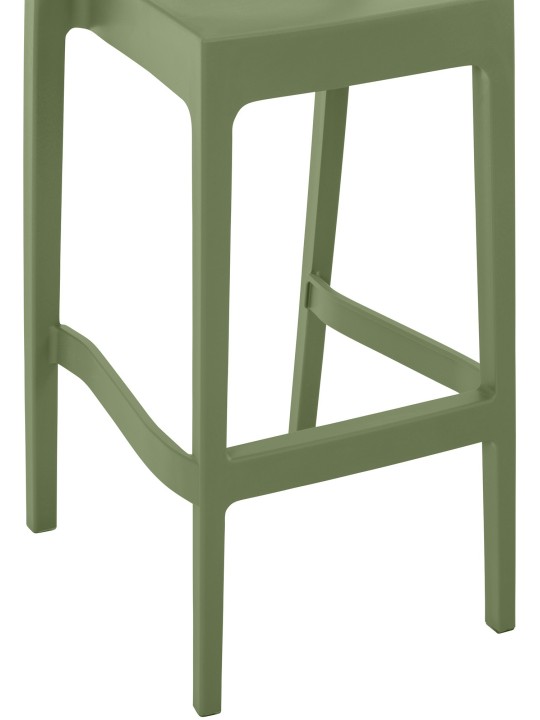 Sada 2 barových stoličiek Maya, olivová